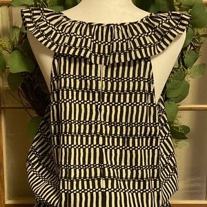 Black & White Romper- XL